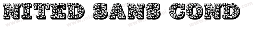 nited Sans Cond字体转换